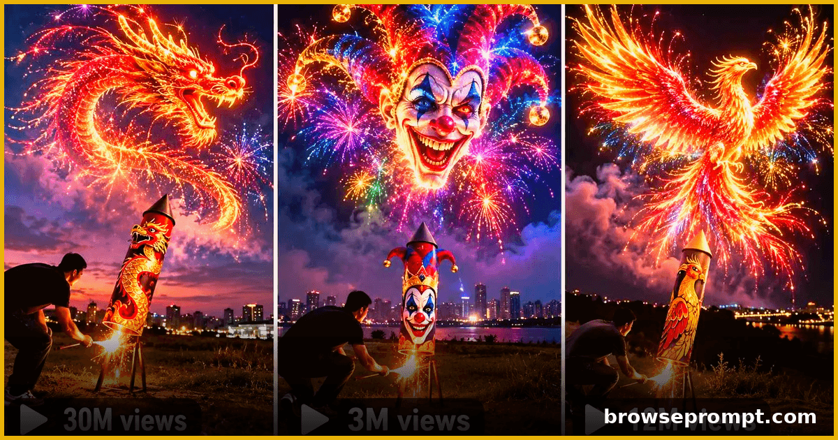 Sky Canvas: 3D Fireworks Celebration Pack